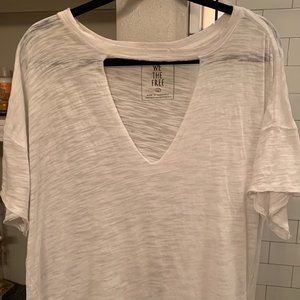 Free People White Shirt